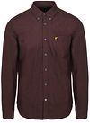 Lyle & Scott Shirt Plain Oxford Bordeaux LW2112V-X863 kaufen | Suitable