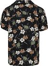 BOSS Camicia da spiaggia a fiori nera Product / Achterkant