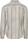 No Excess Chemise Beige Rayé Product / Achterkant