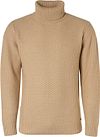 No Excess Pull Col Roulé Laine Mélangé Beige commander en ligne | 12210928 | Suitable Luxembourg