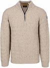 NZA Half Zip Swirl Kymara Naps Strick Mélange Beige 26HN495-1158 kaufen | Suitable
