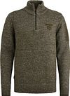 PME Legend Half Zip Trui Grijs Groen PKW2510314-940 kopen | Suitable