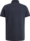 PME Legend Poloshirt Jacquard Jersey Marine Product / Achterkant