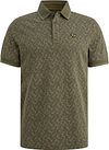 PME Legend Poloshirt Piqué Print Groen kopen | Suitable