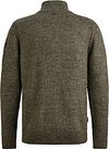 PME Legend Pull Half Zip Gris Vert Product / Achterkant