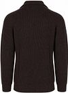 Profuomo Half Zip Pullover Wool Brown
