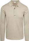 Profuomo Longsleeve Poloshirt Dropneedle Beige kaufen | Suitable