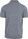 Profuomo Polo Luksus Basic Blå Product / Achterkant