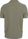Profuomo Polo Shirt Riva Luxury Structure Green Product / Achterkant