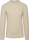 Profuomo Pullover i Boiled uld, Ecru PPVJ30012B-F