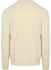 Profuomo luksusowy sweter w kolorze off-white Product / Achterkant