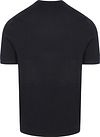 Profuomo T-Shirt Strikket Navy Product / Achterkant