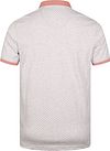 State Of Art Polo Impression Gris Rouge Product / Achterkant