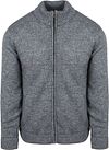 Steppin' Out Cardigan Melange Blue Grey  CAR-ZIP-MELANGE-25-01 order online | Suitable