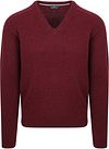 Steppin' Out Pullover V-Neck Lambswool Burgundy PU-V-LMBS-100P-SO-25.05 Preserve Bordo order online | Suitable