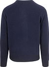 Steppin' Out sweter z dekoltem V z wełny jagnięcej granatowy Product / Achterkant