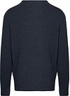 Steppin' Out sweter z dekoltem w serek z wełny merino, granatowy Product / Achterkant