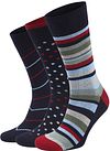 Suitable Chaussettes Lot de 3 Impression Multicolore SO-BIOCOTTON-3P-23-01 commander en ligne | Suitable