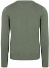 Suitable Respect Bio-Baumwolle Pullover Vinir Mid Grün Product / Achterkant