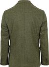 Suitable Tweed Colbert Herringbone Vert Product / Achterkant