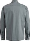 Tech Overshirt Cast Iron con cremallera Stormy Blauw Product / Achterkant