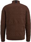 Vanguard Knitted Rollkragenpullover Braun Product / Achterkant