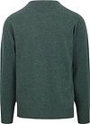 William Lockie Sweter z wełny jagnięcej Moorland zielony Product / Achterkant