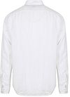 BOSS Relegant Shirt Linen White Product / Achterkant