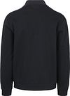 Cárdigan bomber Lyle & Scott en azul marino oscuro Product / Achterkant