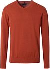Casa Moda Pullover V-Hals Oranje Brique 004430-489 kopen | Suitable