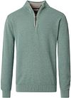 CASAMODA Halfzip Pullover Structure Melange Hellgrün 454479000-323 kaufen | Suitable