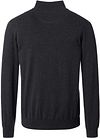 Sweter CASAMODA half-zip, gładki, antracytowy Product / Achterkant