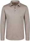 Desoto Longsleeve Polo Shirt Essential Brown order online | Suitable Liechtenstein