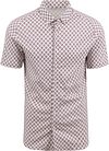 Desoto Short Sleeve Hemd Print Wit 63531-3-311 kopen | Suitable