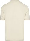 Dzianinowy T-shirt Profuomo w kolorze ecru Product / Achterkant
