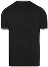 Fred Perry M1588 Twin Tipped T-shirt Zwart Product / Achterkant