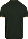 Fred Perry T-shirt Mörkgrön Y22 Product / Achterkant