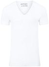 Garage Stretch Basic T-Shirt Weiss Tiefer V-Hals 0206-100 kaufen | Suitable