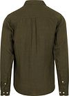 KnowledgeCotton Apparel Skjorte i Linned Olivengrøn Product / Achterkant