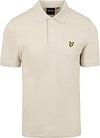 Lyle and Scott Poloen Ensfarvet Fløde SP400VOG-W870