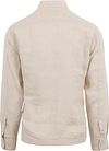 Marc O'Polo Chemise Lin Beige Product / Achterkant