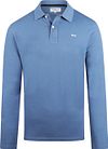 McGregor langærmet poloshirt i en forvitret blå farve MM242.9003.01-2008