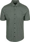 No Excess Kortermet Jersey Skjorte Print Mossgrønn 27440386-186