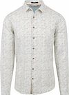 No Excess Skjorta Linne Off-white Tryck 23430279-010