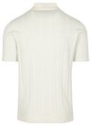 No Excess Strikket Poloshirt Off White Product / Achterkant