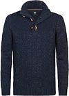 Petrol Kabeltrui Half Zip Hamilton Navy M-3050-KWC211-5090 kopen | Suitable