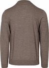 Profuomo Turtleneck Pullover Merino Brown