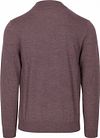 Profuomo Turtleneck Pullover Merino Aubergine