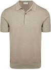 Profuomo Knitted Polo Shirt Beige order online | PP2D00001C-F | Suitable Liechtenstein