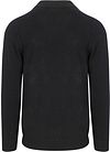 Profuomo Longsleeve Poloshirt Wol Blend Navy Product / Achterkant